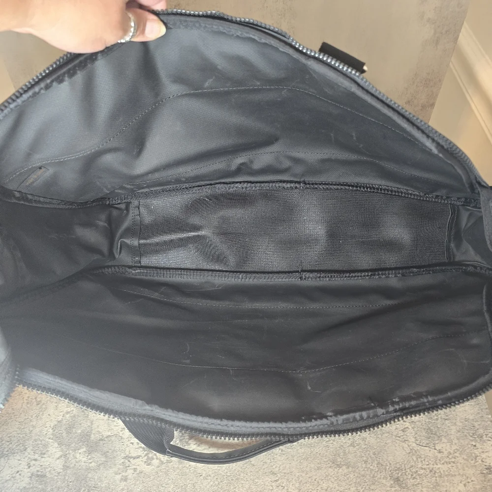 HARLEY DAVIDSON LOGO LUGGAGE BAG BLACK SADDLE LINER MOTORCYCLE Handles